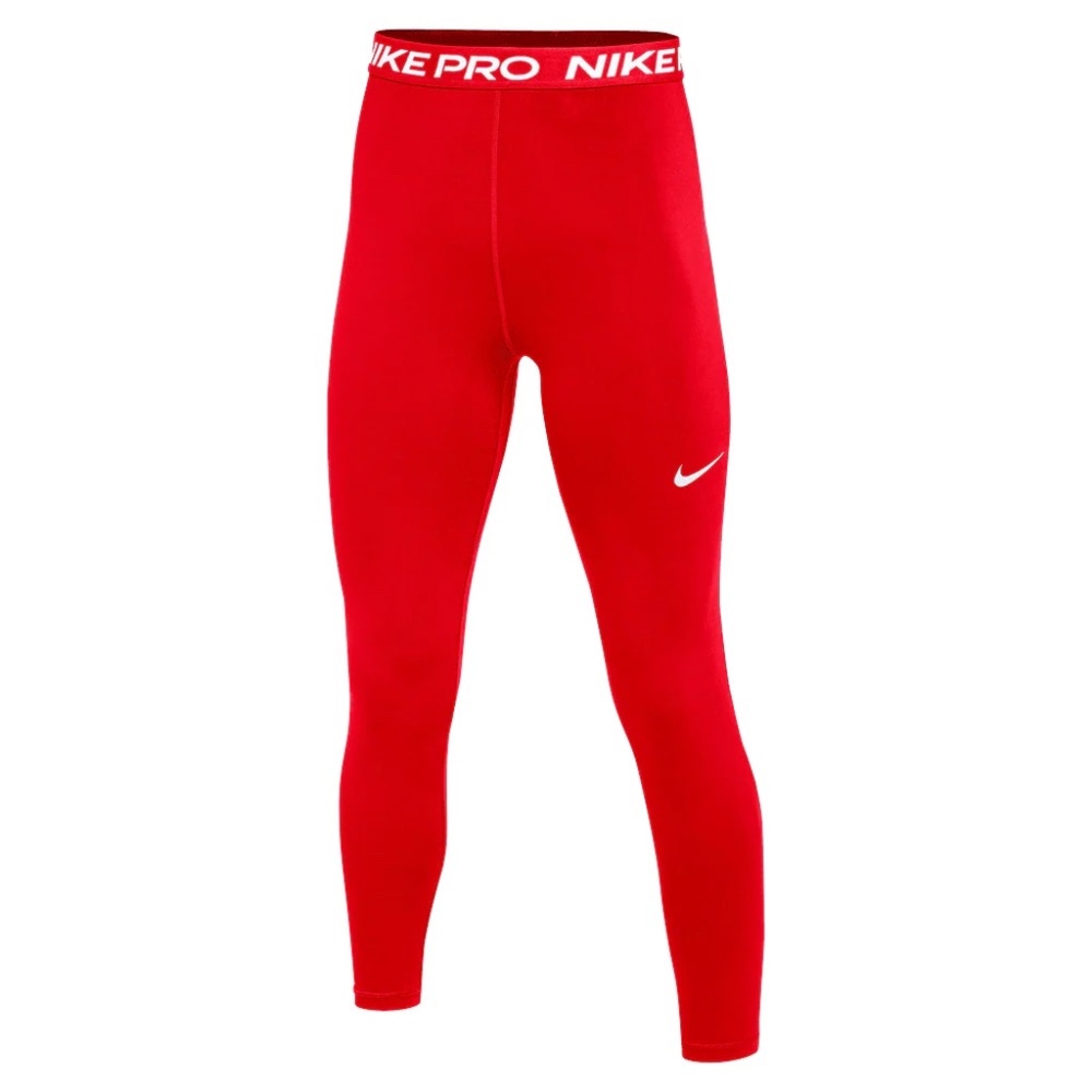 Nike Red Pro Compression Leggings